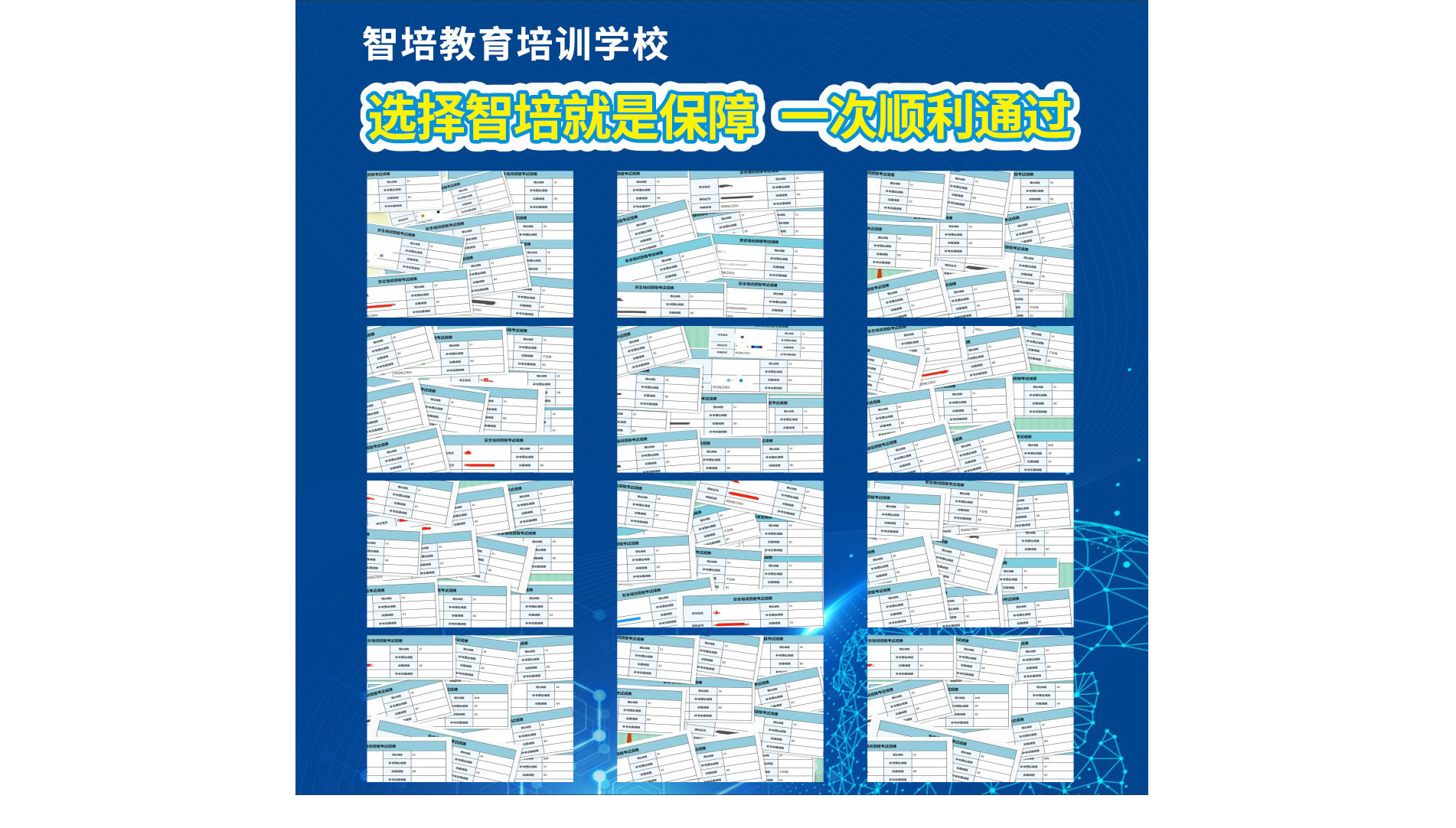 選擇智培就是保障，一次順利通過